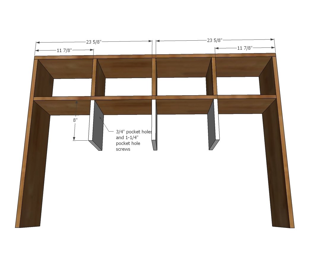 Industrial Style Storage Hutch — step 3