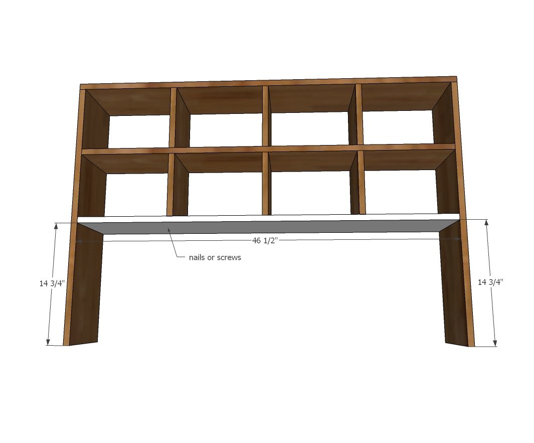 Industrial Style Storage Hutch — step 4