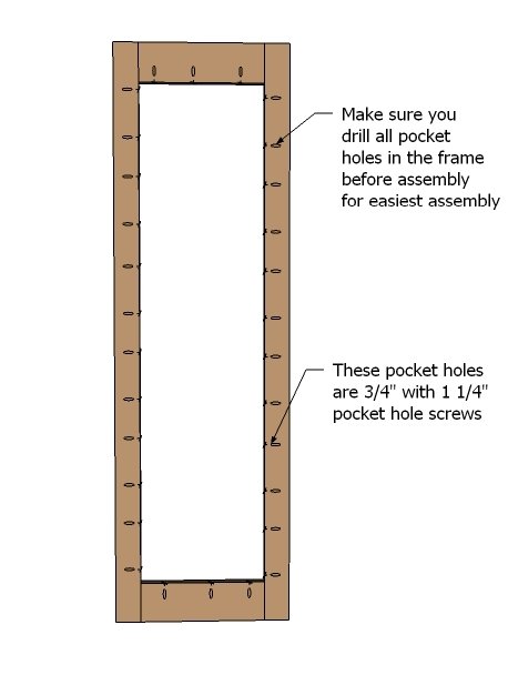 Inset Bookshelf Doorway — step 4