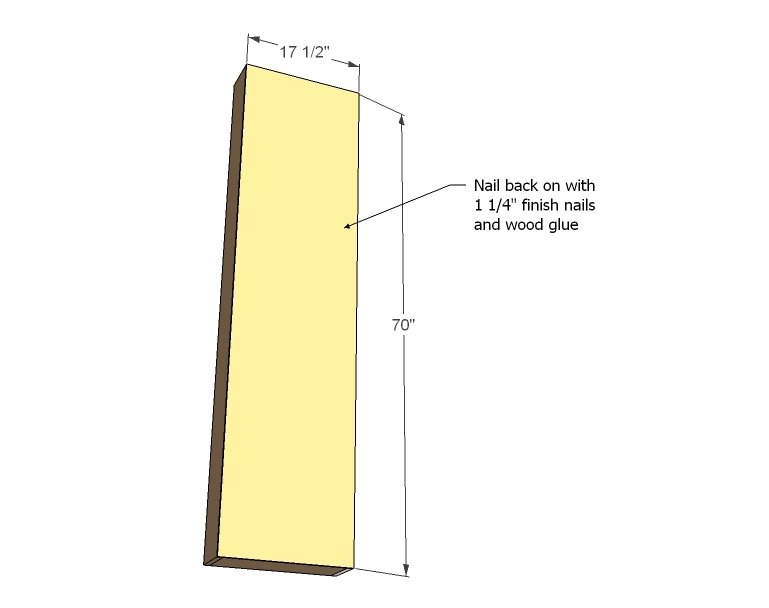 Inset Bookshelf Doorway — step 6