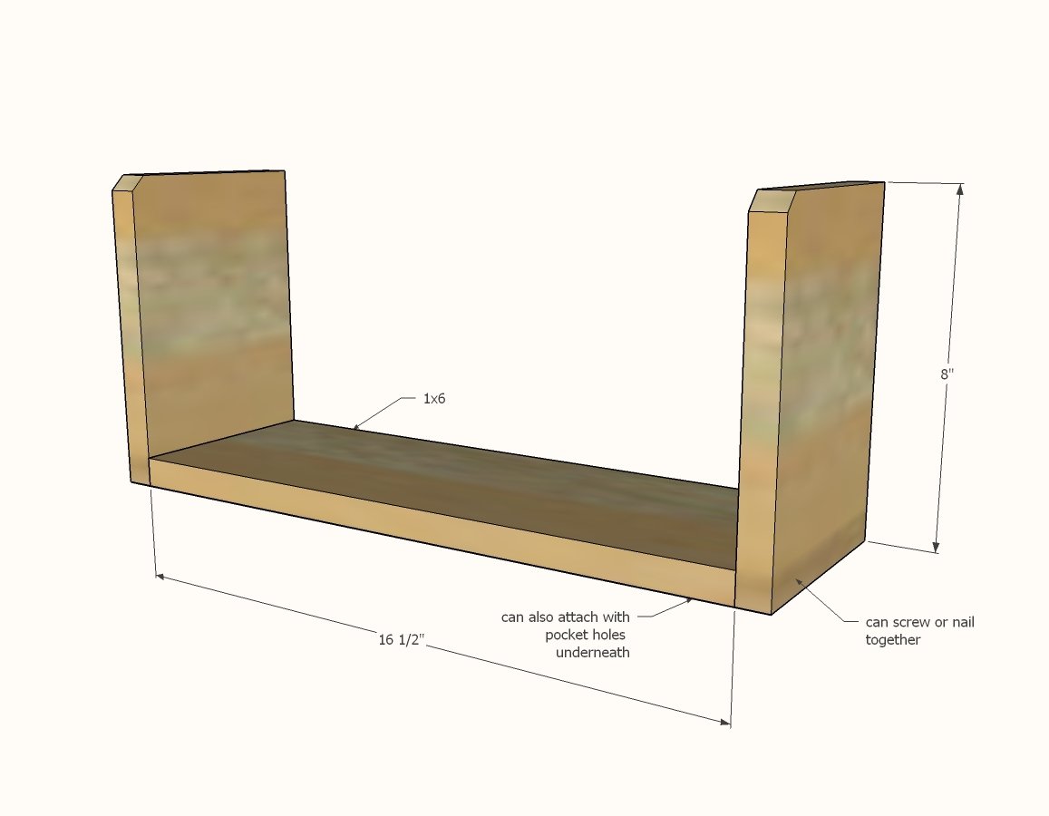Iron Board Holder — step 1
