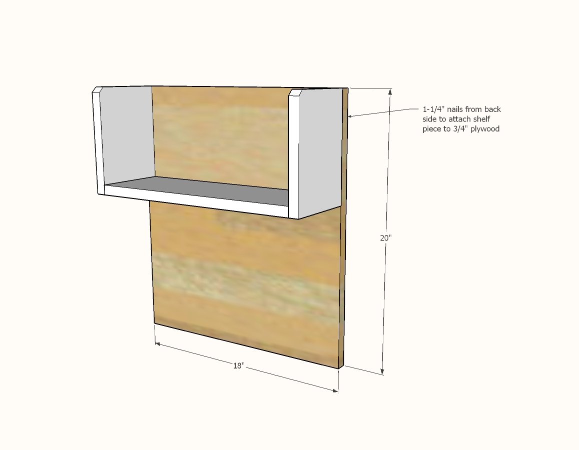 Iron Board Holder — step 2