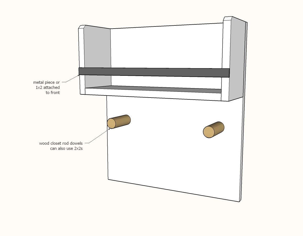 Iron Board Holder — step 3