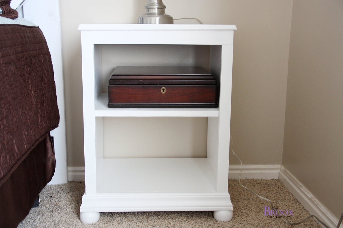 Katie Nightstand Open Shelf
