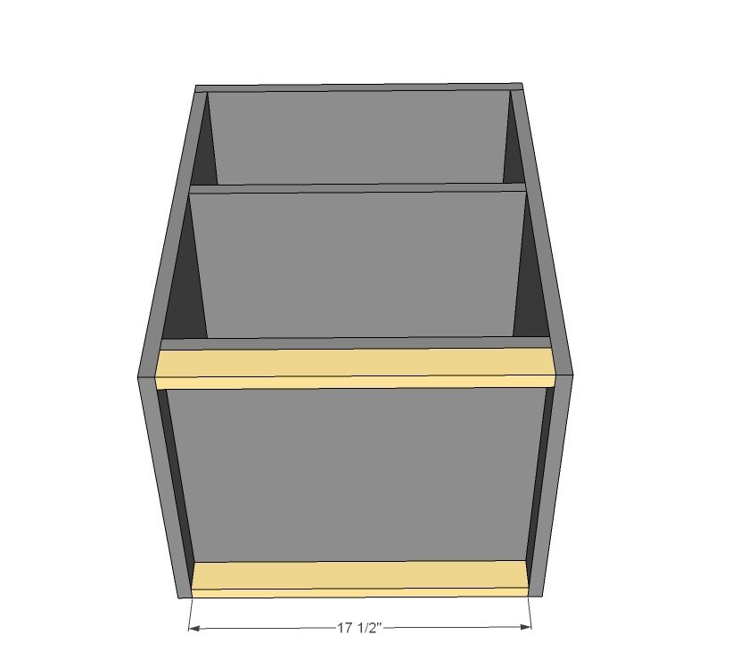 Katie Nightstand Open Shelf — step 2