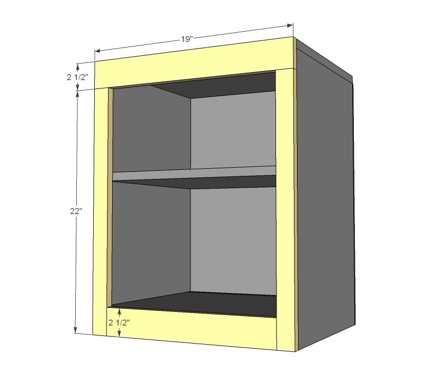 Katie Nightstand Open Shelf — step 3