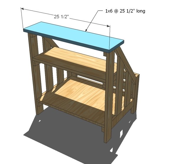 Kendra Toybin with Shelves — step 8