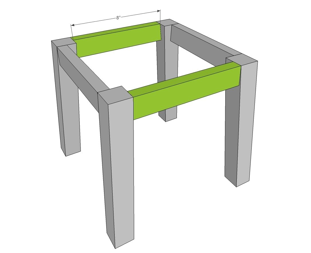 Kids Art Center Stools — step 2