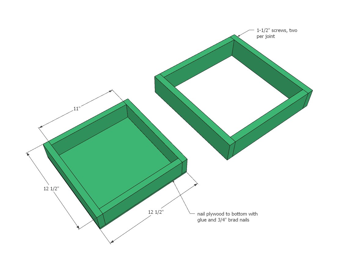 Kids Chair with Storage Base — step 1