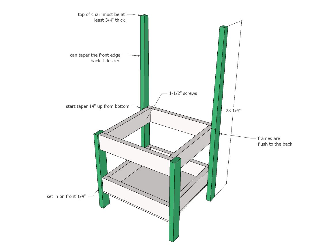 Kids Chair with Storage Base — step 2