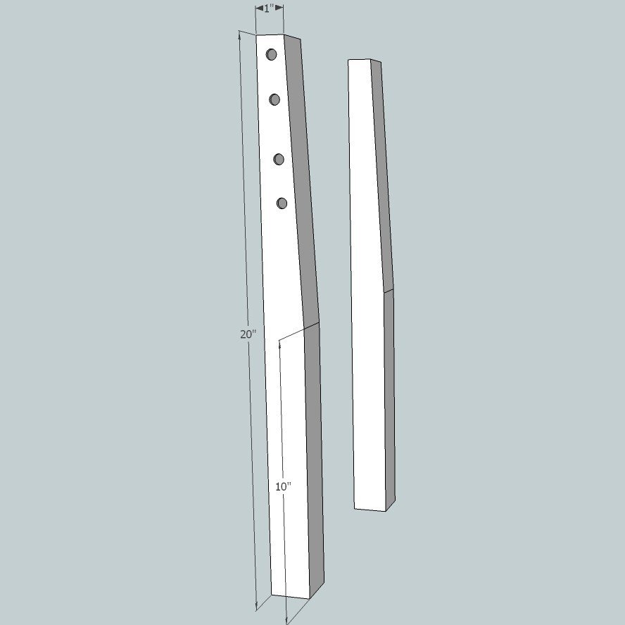 Kid's Chair — step 1