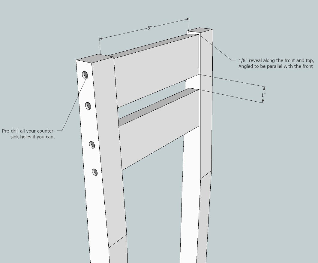 Kid's Chair — step 2
