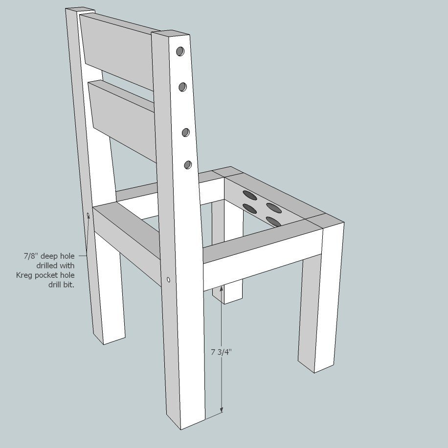 Kid's Chair — step 6