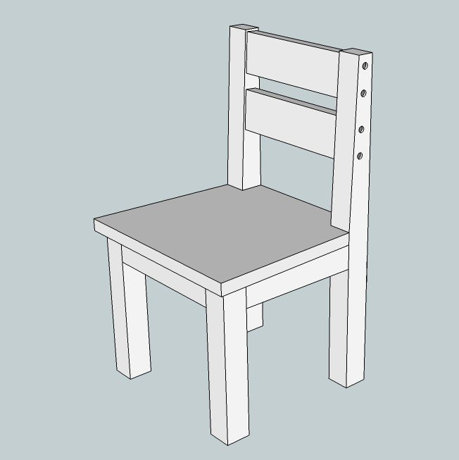 Kid's Chair — step 8