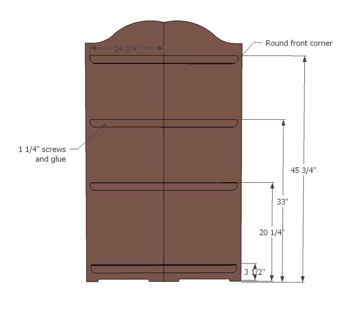 Kids Storage Bookshelf — step 2
