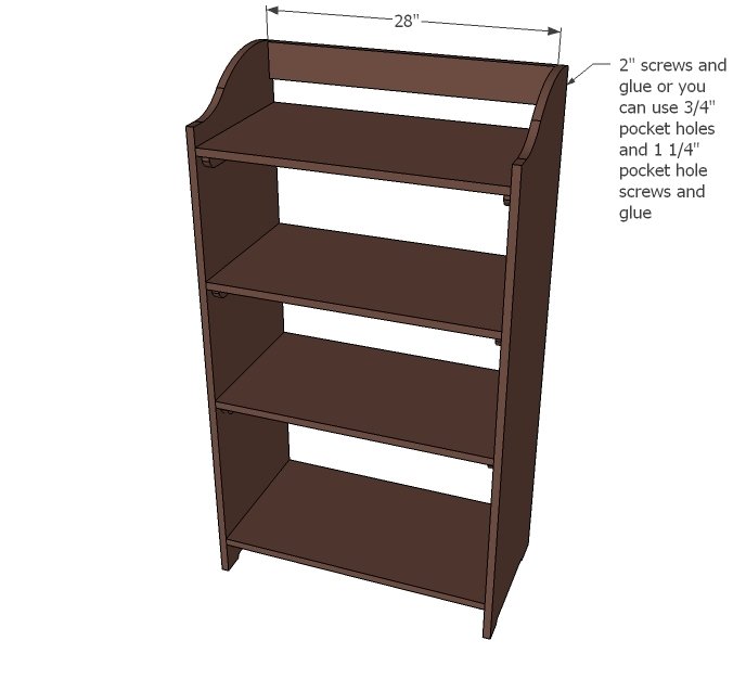 Kids Storage Bookshelf — step 4