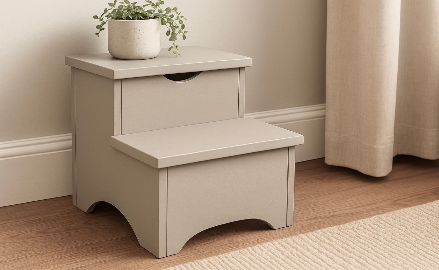Kid's Storage Step Stool
