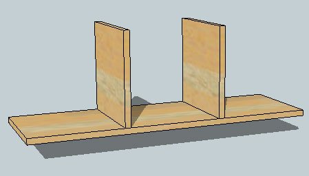 Kids’ Trestle Craft Table with Storage — step 1