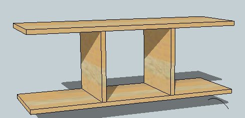 Kids’ Trestle Craft Table with Storage — step 2