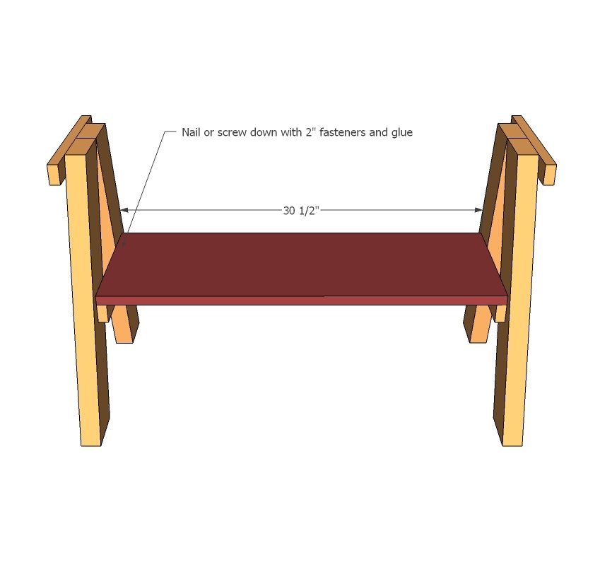 Kids Trestle Style Play Table — step 3