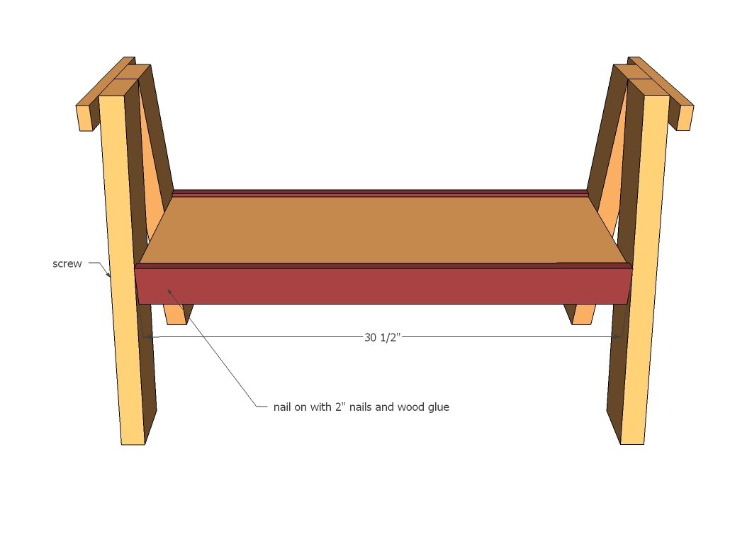Kids Trestle Style Play Table — step 4