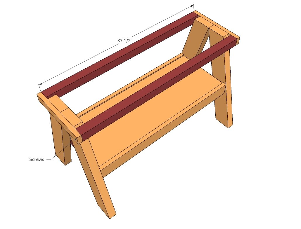 Kids Trestle Style Play Table — step 5