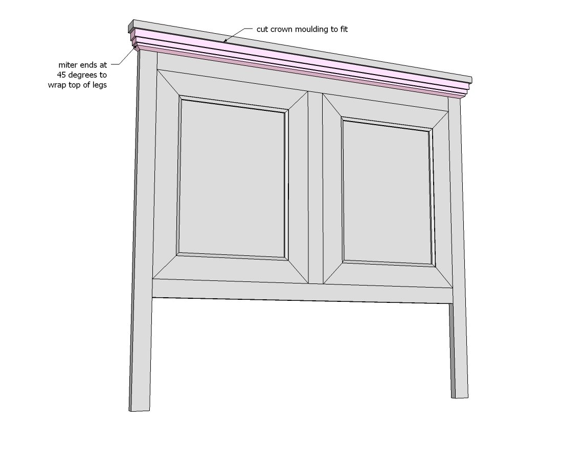 King Panel Headboard — step 7