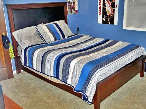King Size Framed Upholstered Headboard