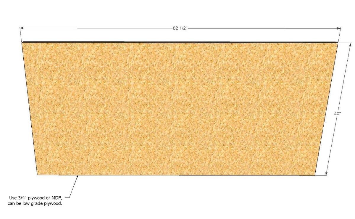 King Size Framed Upholstered Headboard — step 1