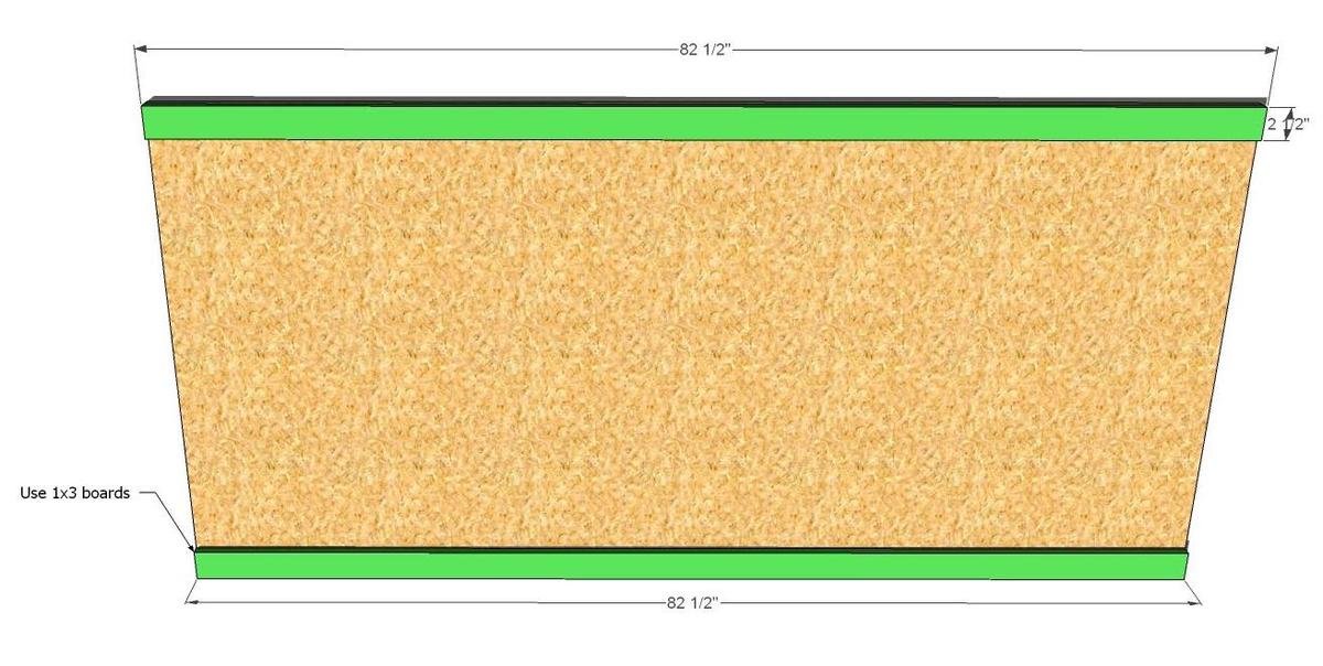 King Size Framed Upholstered Headboard — step 2