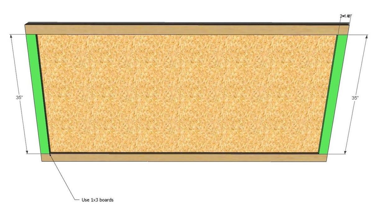 King Size Framed Upholstered Headboard — step 3