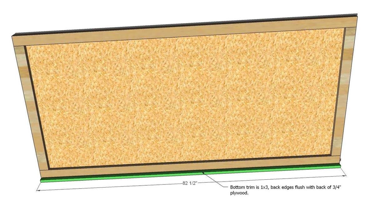 King Size Framed Upholstered Headboard — step 4