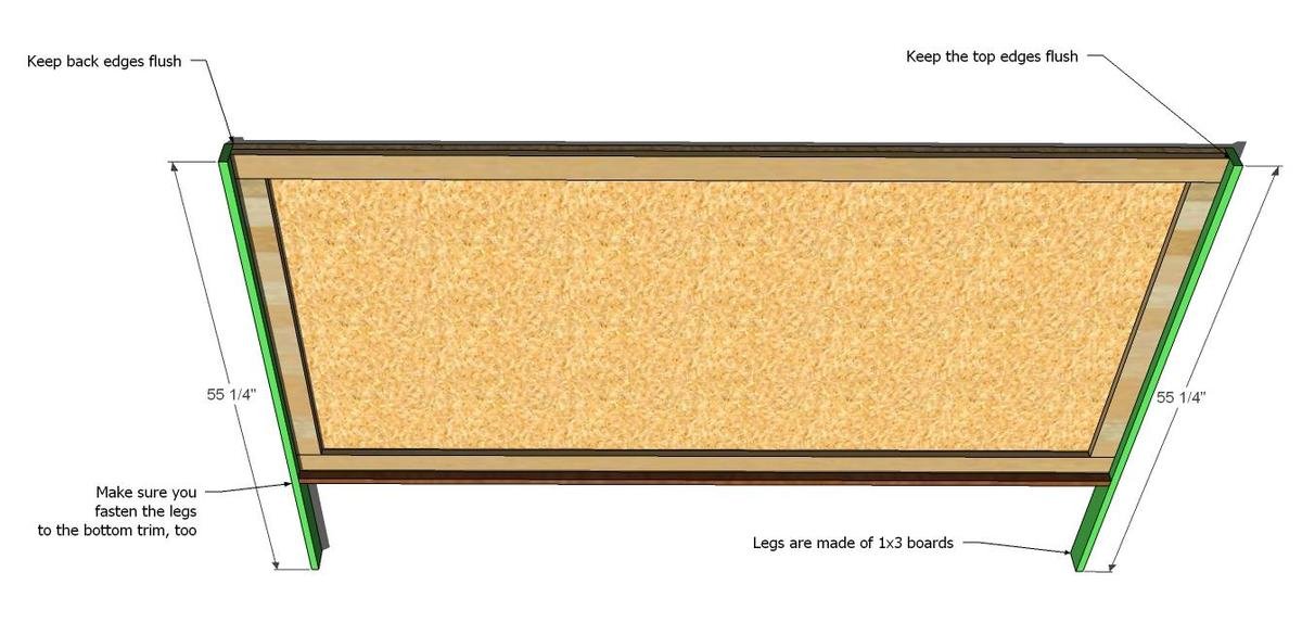 King Size Framed Upholstered Headboard — step 5