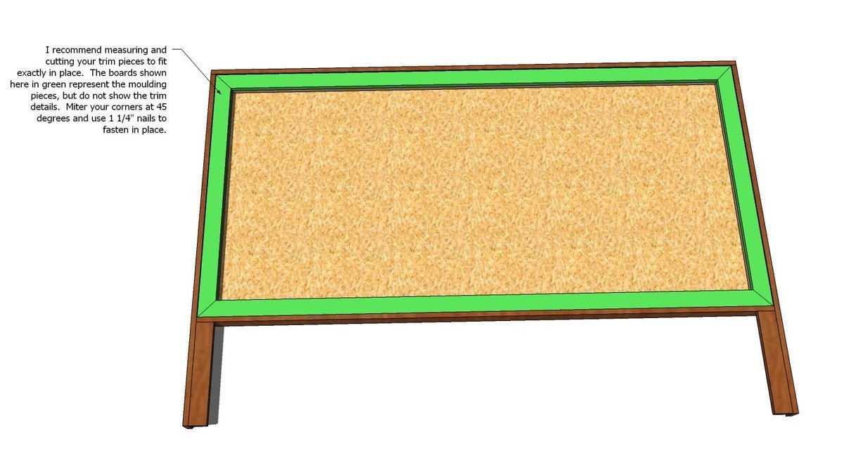 King Size Framed Upholstered Headboard — step 8