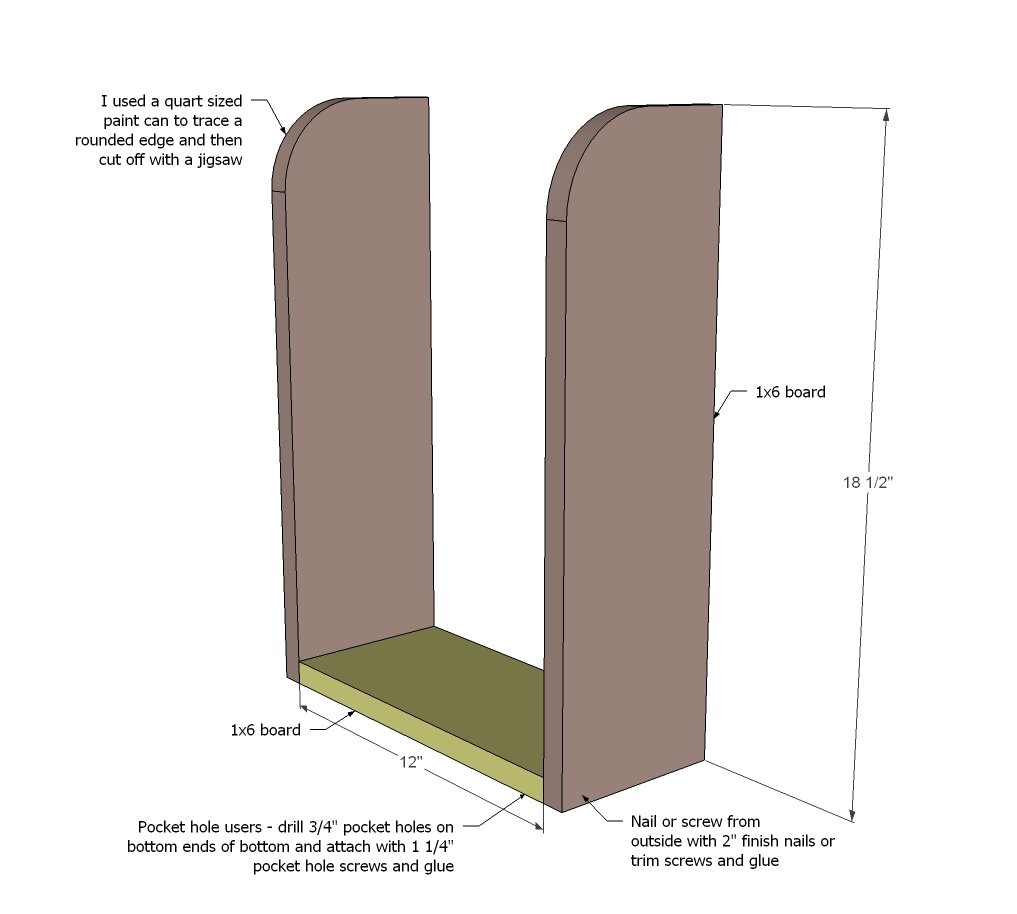 Kitchen Cabinet Door Organizer Paper Towel Holder — step 1