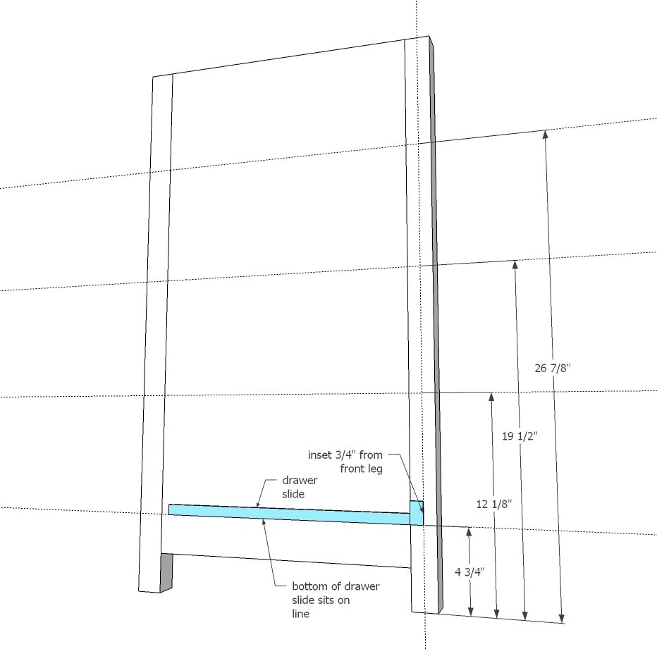 Large 4 Drawer Dresser — step 3