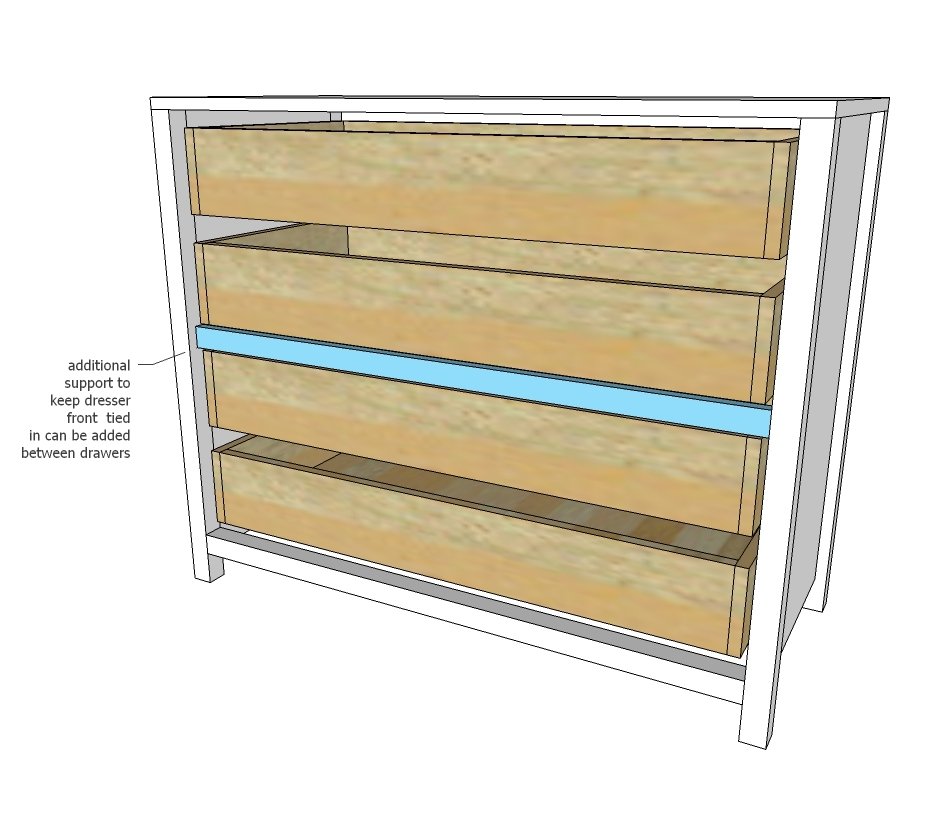 Large 4 Drawer Dresser — step 7