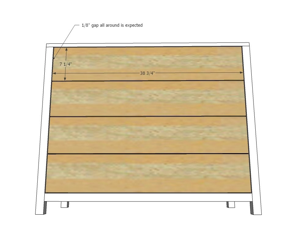 Large 4 Drawer Dresser — step 8