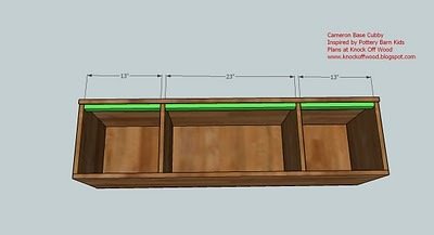 Large Bridge Hutch for the Modular Playroom Storage Media Wall — step 3