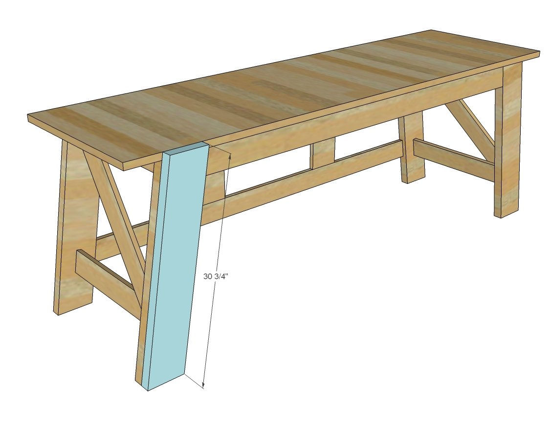Large Henry Desk — step 6