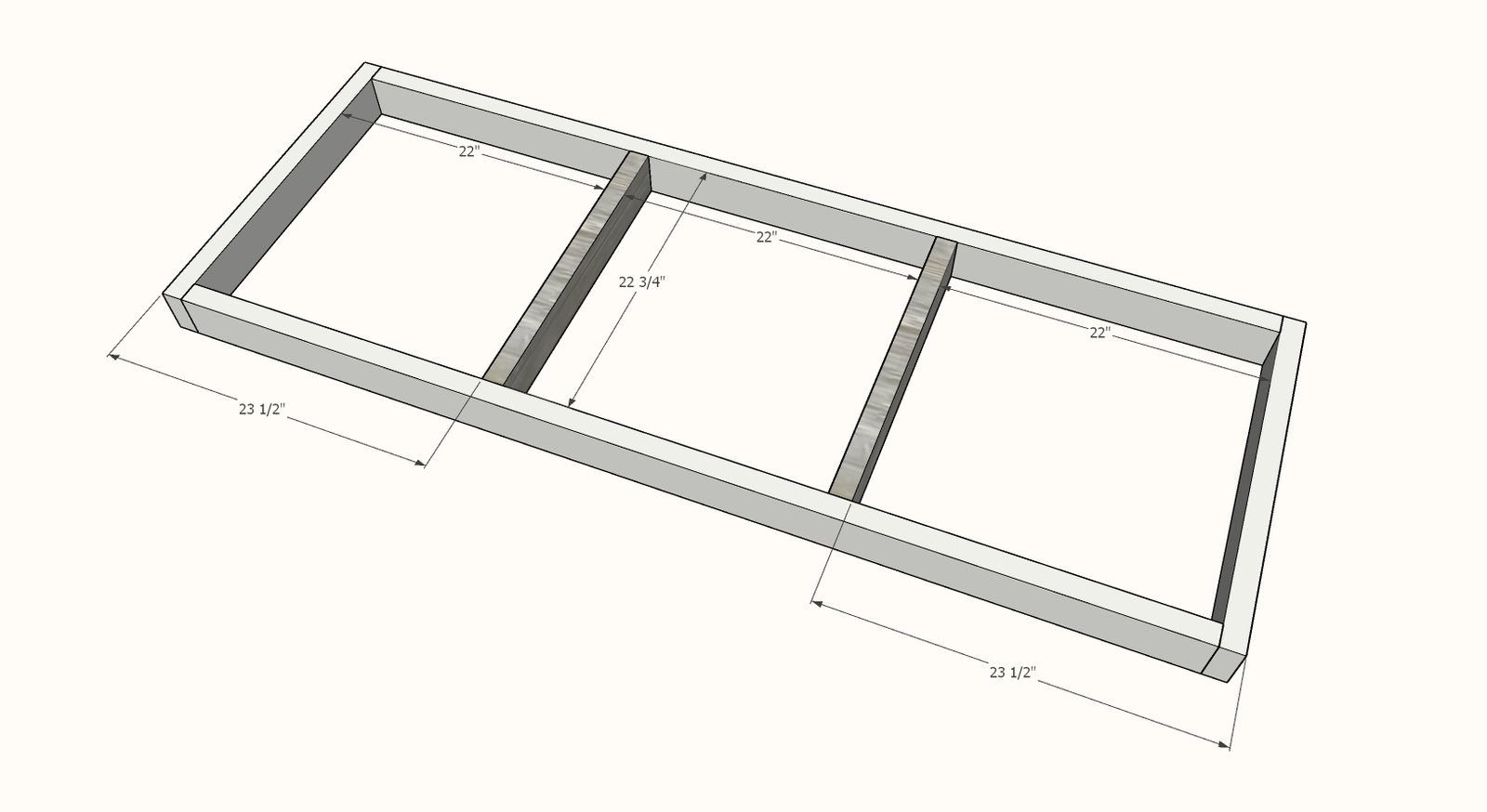 Large Modern Porch Swing Couch — step 2