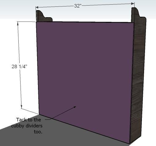 Large Square Wall Cubby Organizer for Small Items — step 5