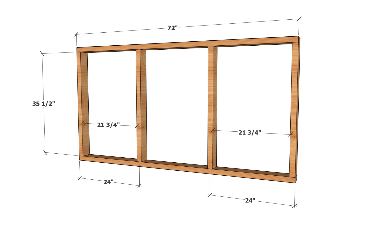 Large Three Sided Outdoor Bar — step 1