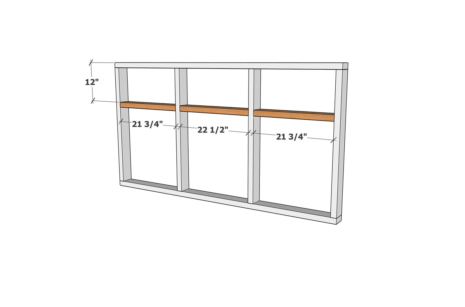 Large Three Sided Outdoor Bar — step 2