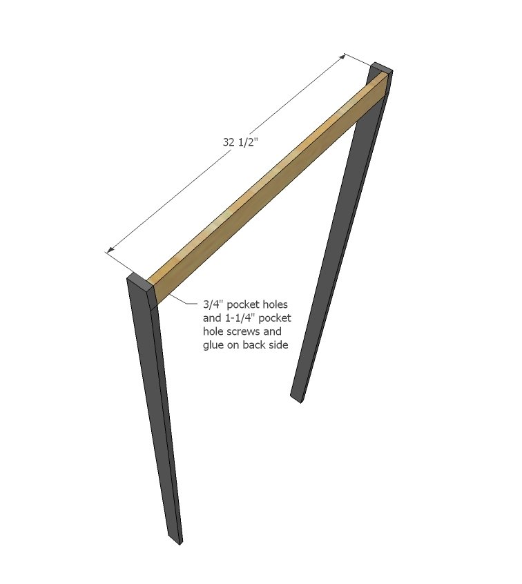Leaning Standing Desk — step 2
