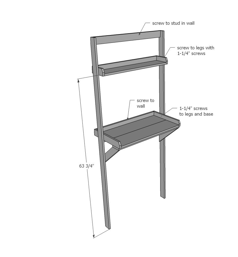 Leaning Standing Desk — step 6