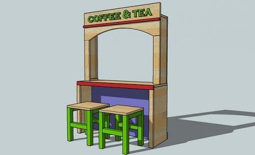 Lemonade Stand for Grace's Town Collection dimension diagram 1