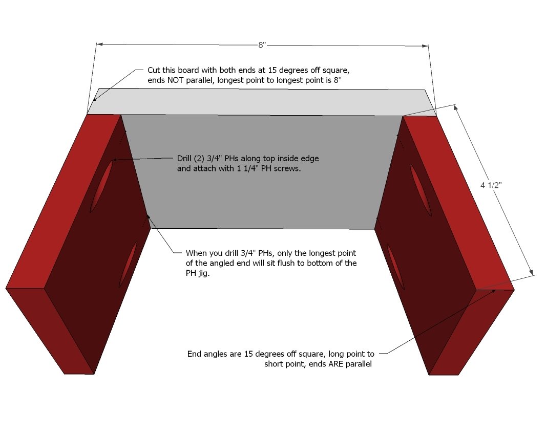 A Letter Shelf — step 1