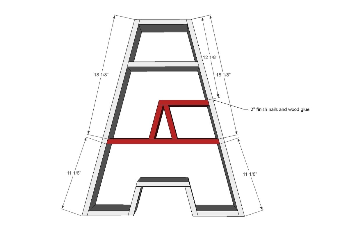 A Letter Shelf — step 7