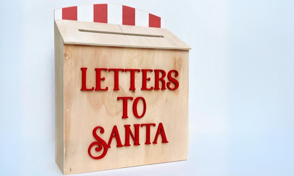 Letters to Santa Bin